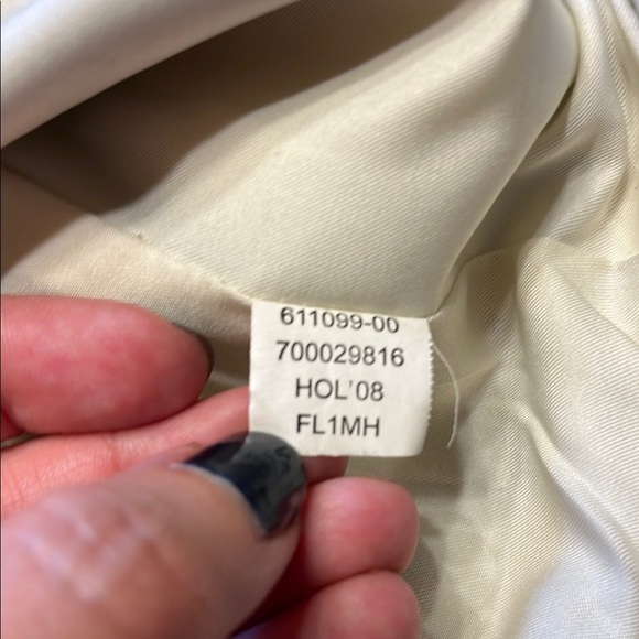 GAP Black and White Pea Coat Classic Checkered Design - Size Medium - Picture 3 of 8